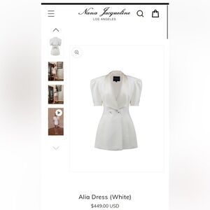 Nana Jaqueline Bridal White Dress